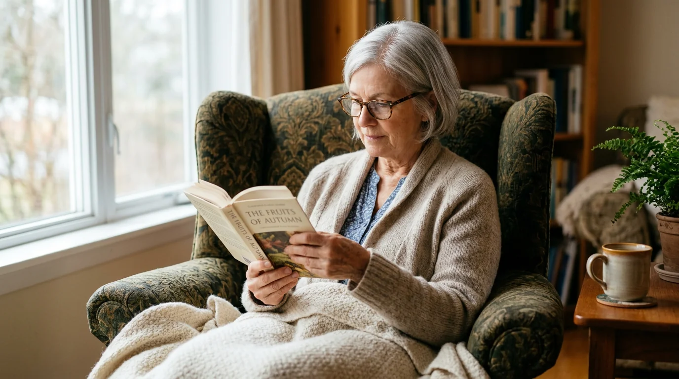 Buchclub – Senioren beim Lesen