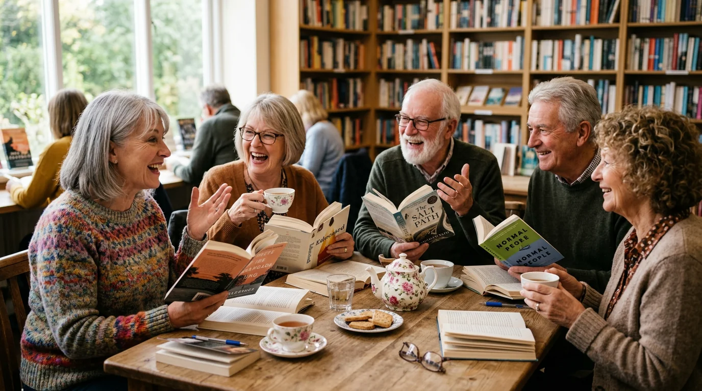 Buchclub – Gespräch über Bücher in der Runde