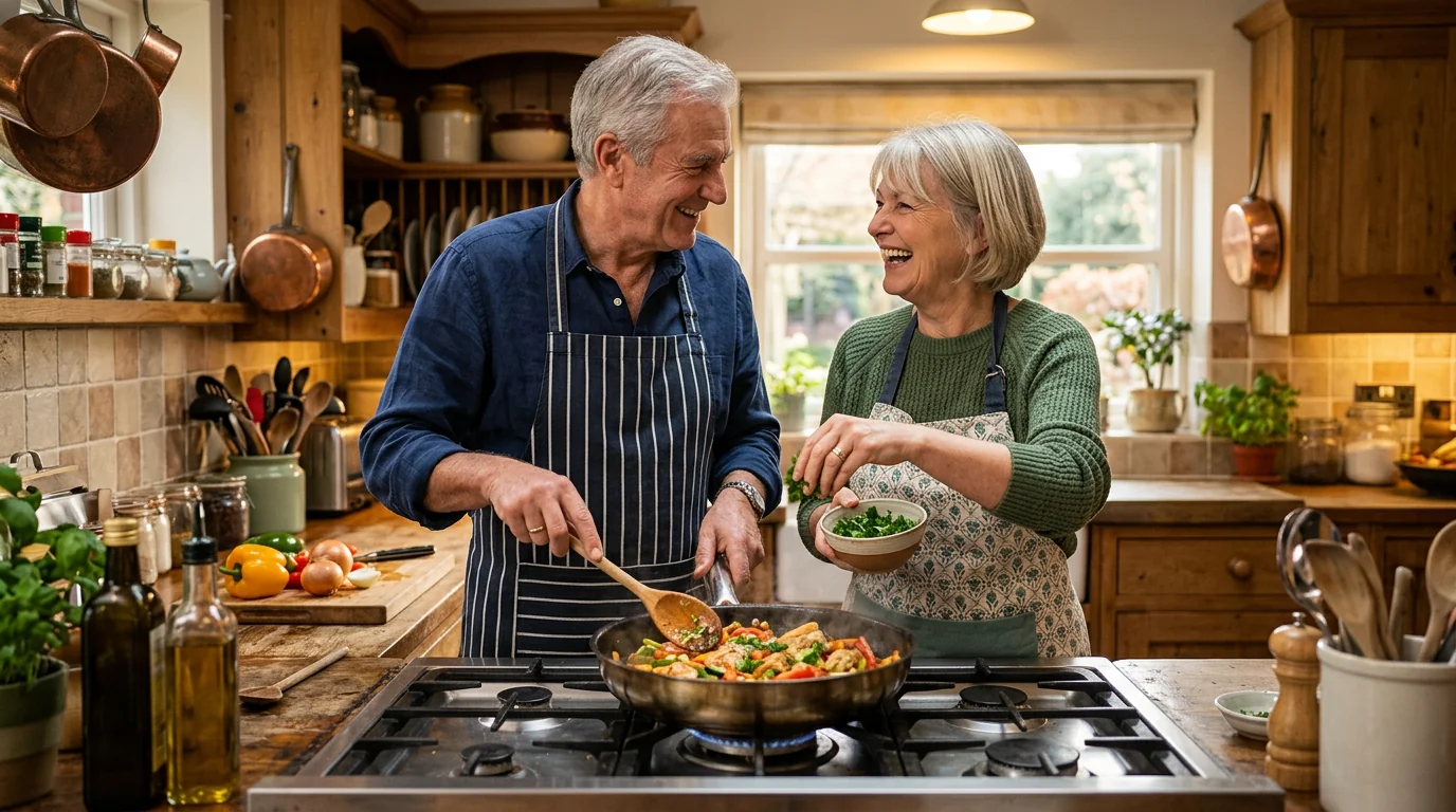 Kochen und Backen – Senioren in der Küche